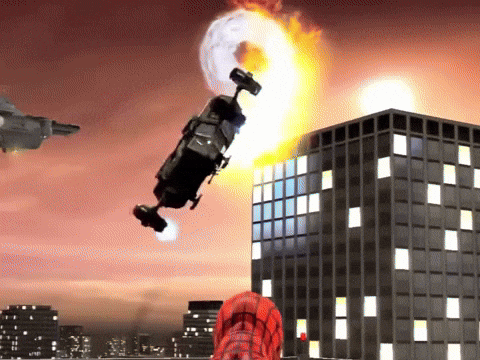 spider-man gif